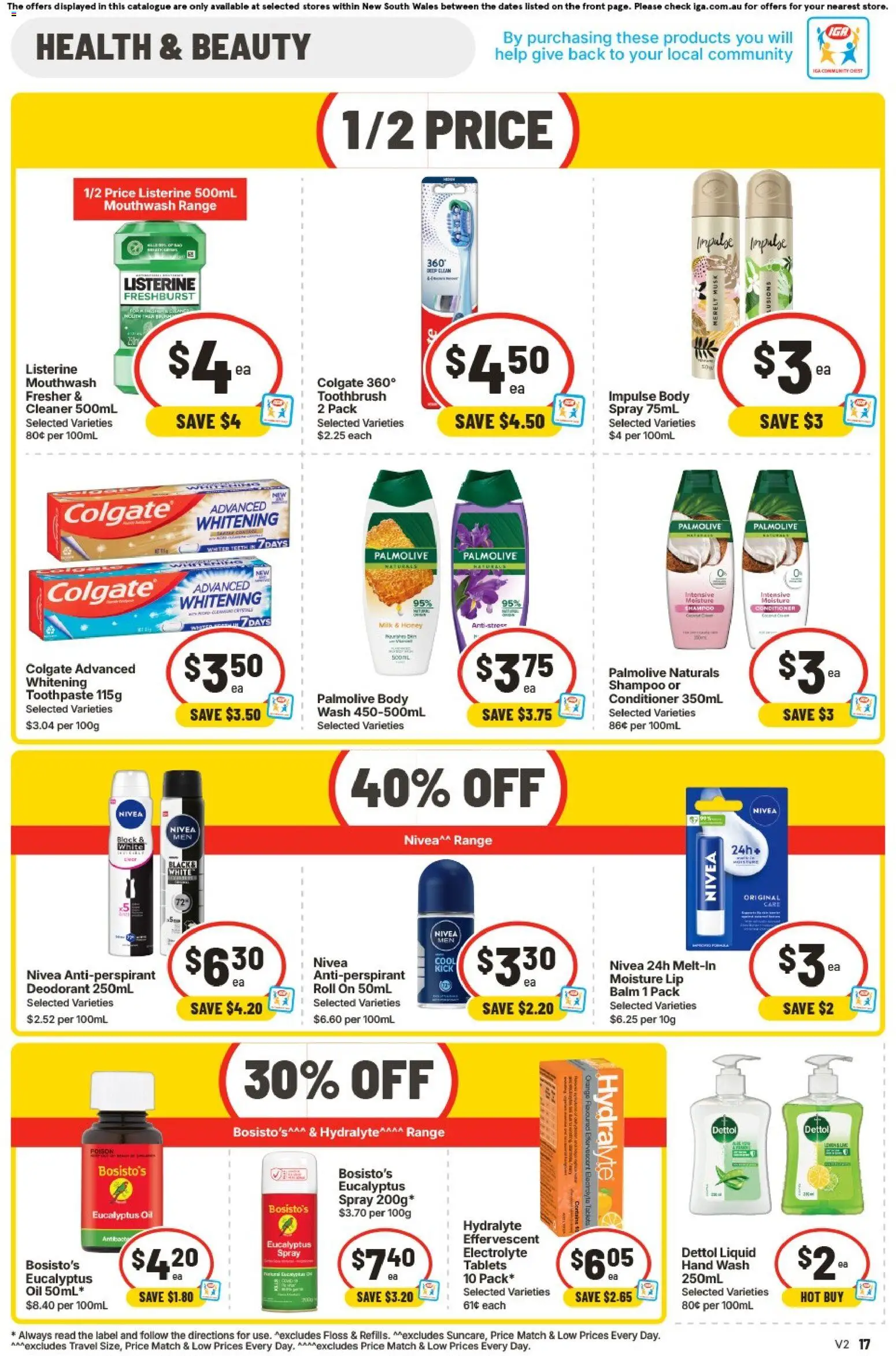 IGA catalogue - valid from 17.06.2026 | Page: 15 | Products: Oil, Honey, Mouthwash, Toothbrush