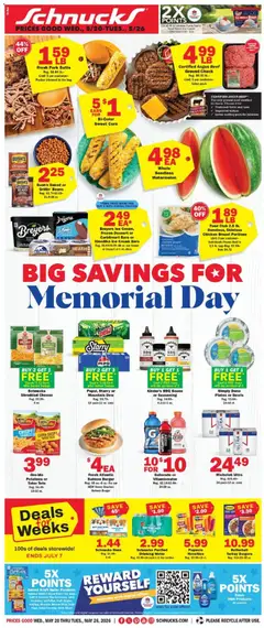 Preview of Schnucks weekly ads valid from 20.05.2026