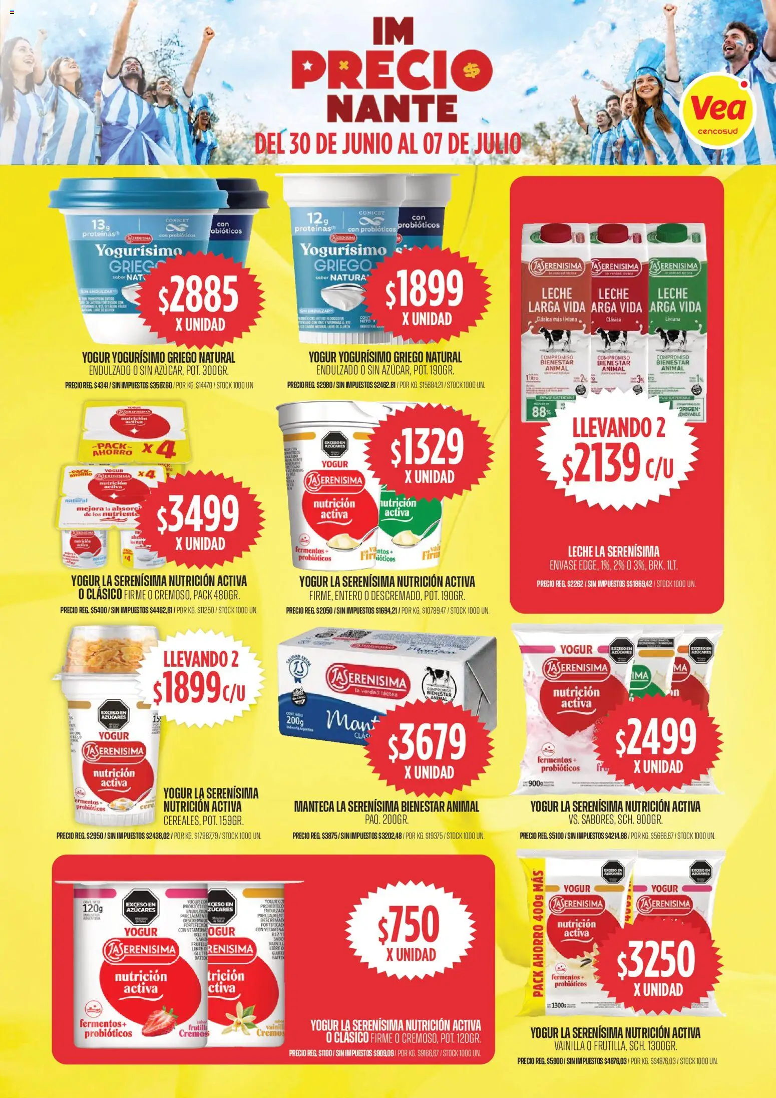 Vea ofertas │ válido desde el 30/06/2026 | Página: 8 | Productos: Frutilla, Leche, Manteca, Yogur