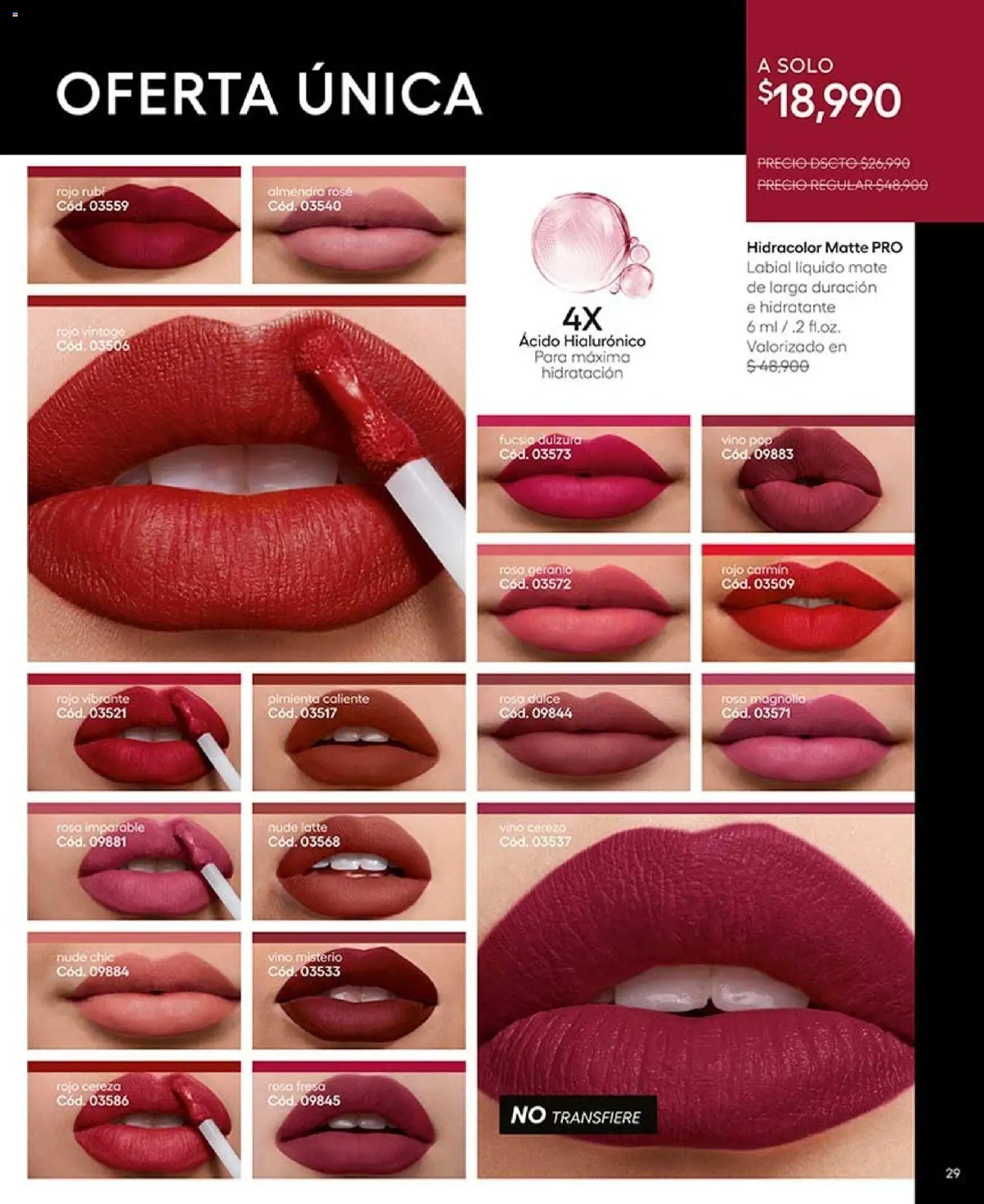 Ésika revista - valida desde el 07/09/2026 | Página: 31 | Productos: Almendra, Fresa, Dulzura, Vino