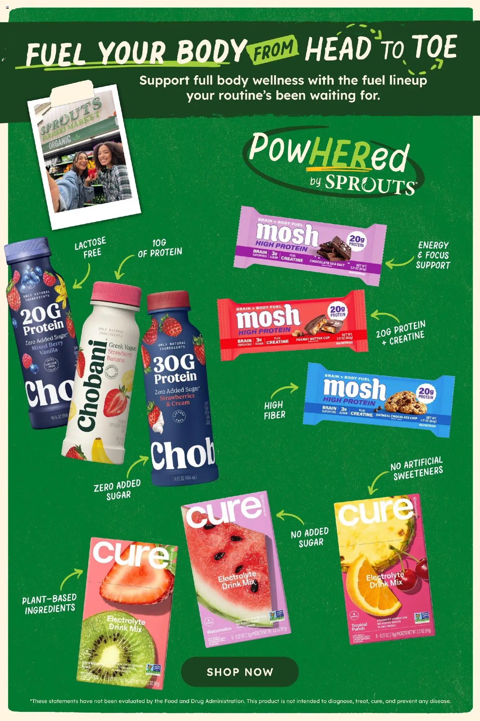 Sprouts Monthly Ad - valid from 07/29/2026 | Page: 3 | Products: Creatine, Strawberries, Salt, Watermelon