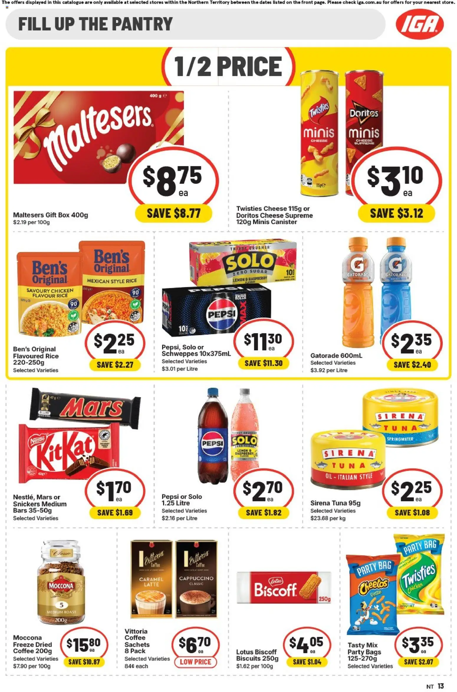 IGA catalogue - valid from 02/09/2026 | Page: 10 | Products: Box, Coffee, Raspberry, Roast