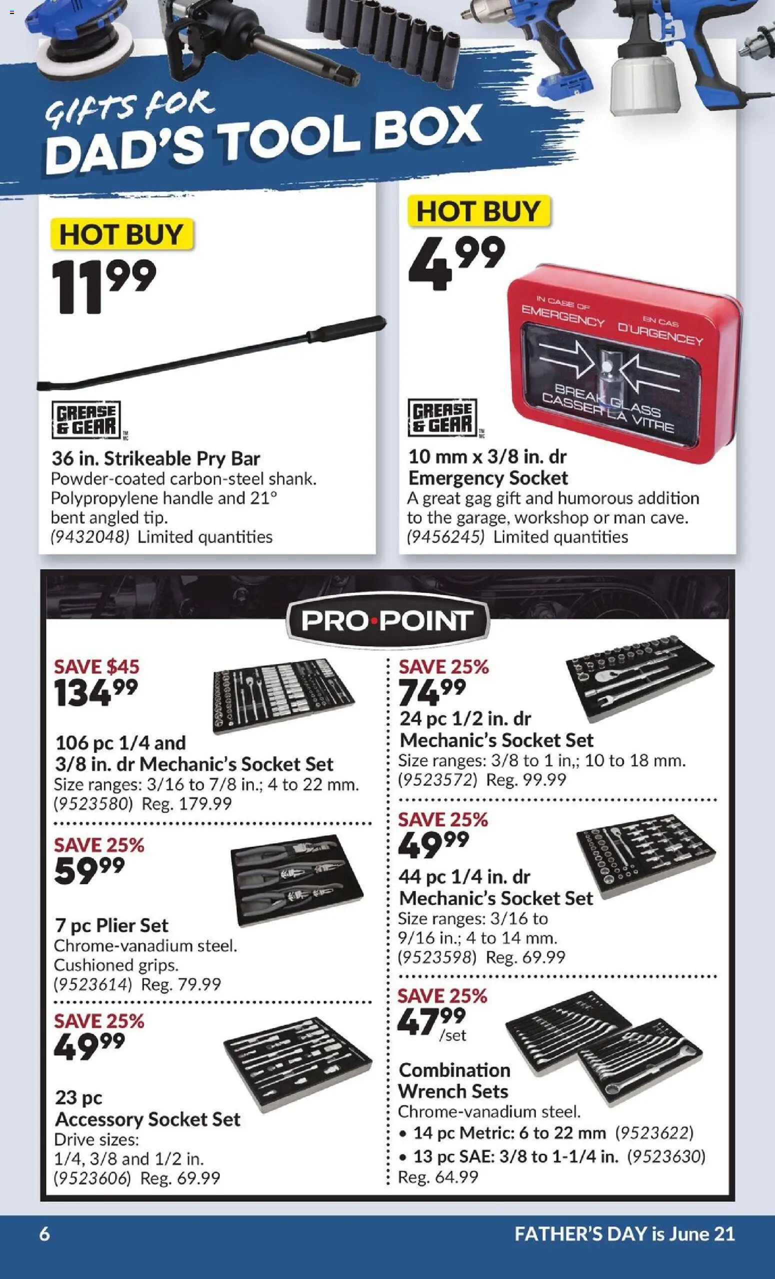Princess Auto flyer valid from 16.06.2026 | Page: 10 | Products: PC, Case, Socket, Box