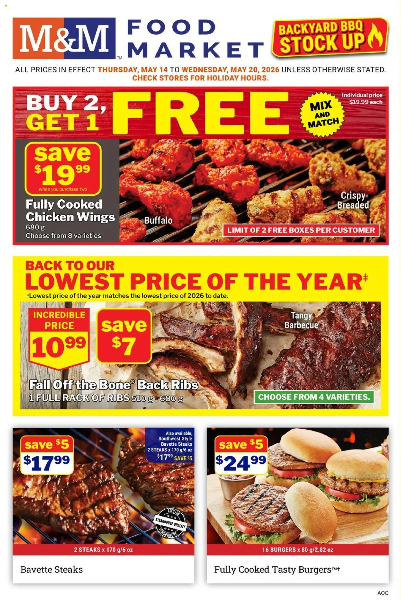 M&M Food Market flyer valid from 14.05.2026 | Page: 1