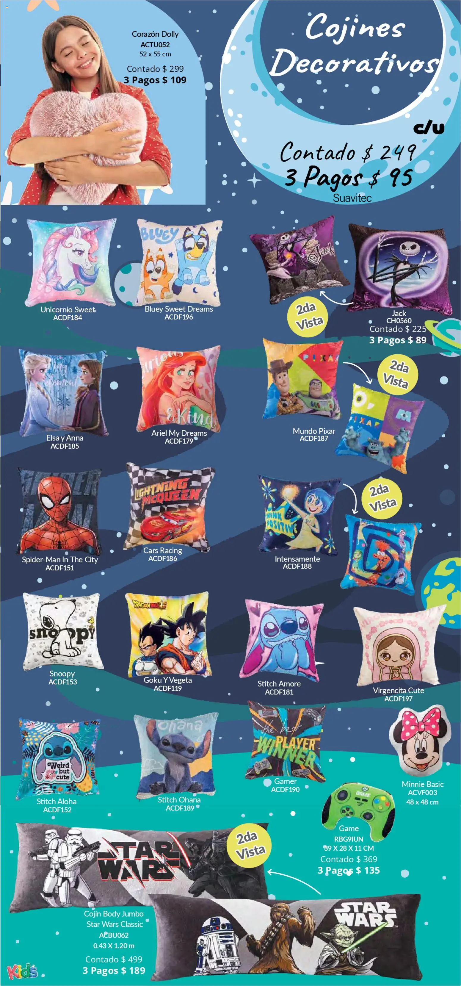 Nuevas ofertas de Colchas Concord válidas en toda la República Mexicana desde el 01.05.2026. ¡Encuentra las mejores ofertas en Colchas Concord catálogo Kids! | Página: 47 | Productos: Body