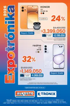 Ktronix catálogo -  Vista previa de la revista de la tienda Ktronix valido desde el 26/09/2026 | Página: 8