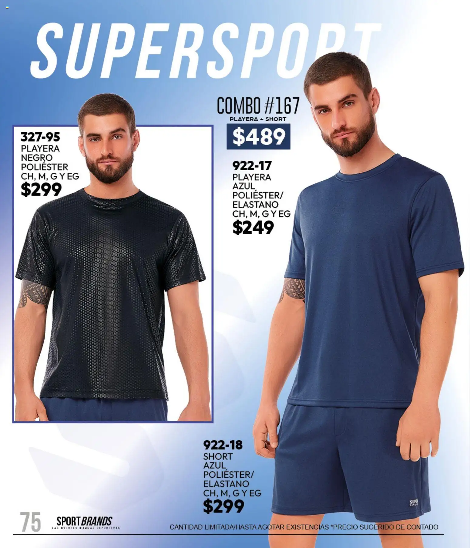 Nuevas ofertas de Cklass válidas en toda la República Mexicana desde el 11/09/2026. ¡Encuentra las mejores ofertas en Cklass catálogo Sportbrands Dama Invierno! | Página: 249 | Productos: Playera, Short