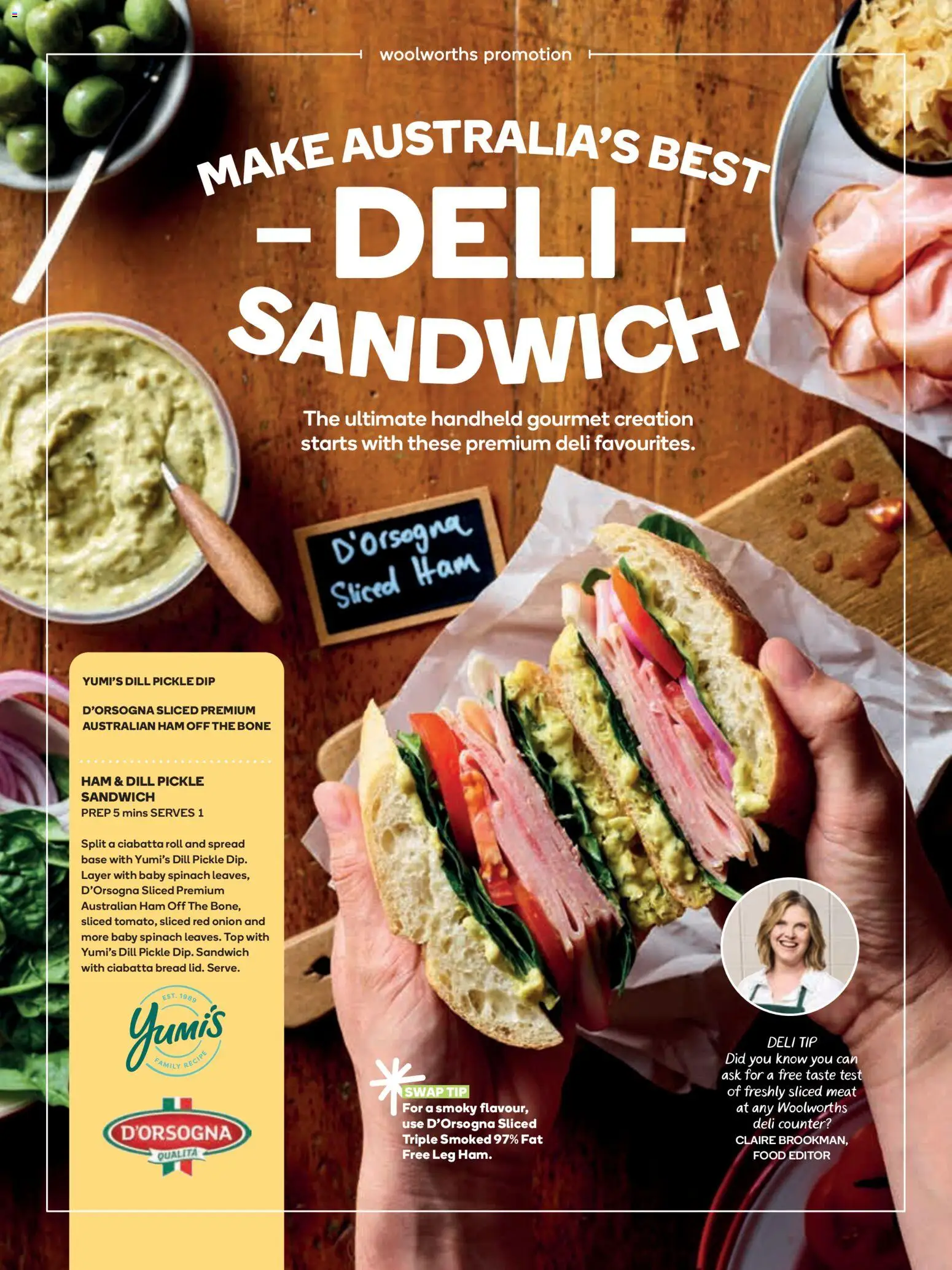 Woolworths catalogue - valid from 01.05.2026 | Page: 53 | Products: Bread, Ham, Meat, Spinach