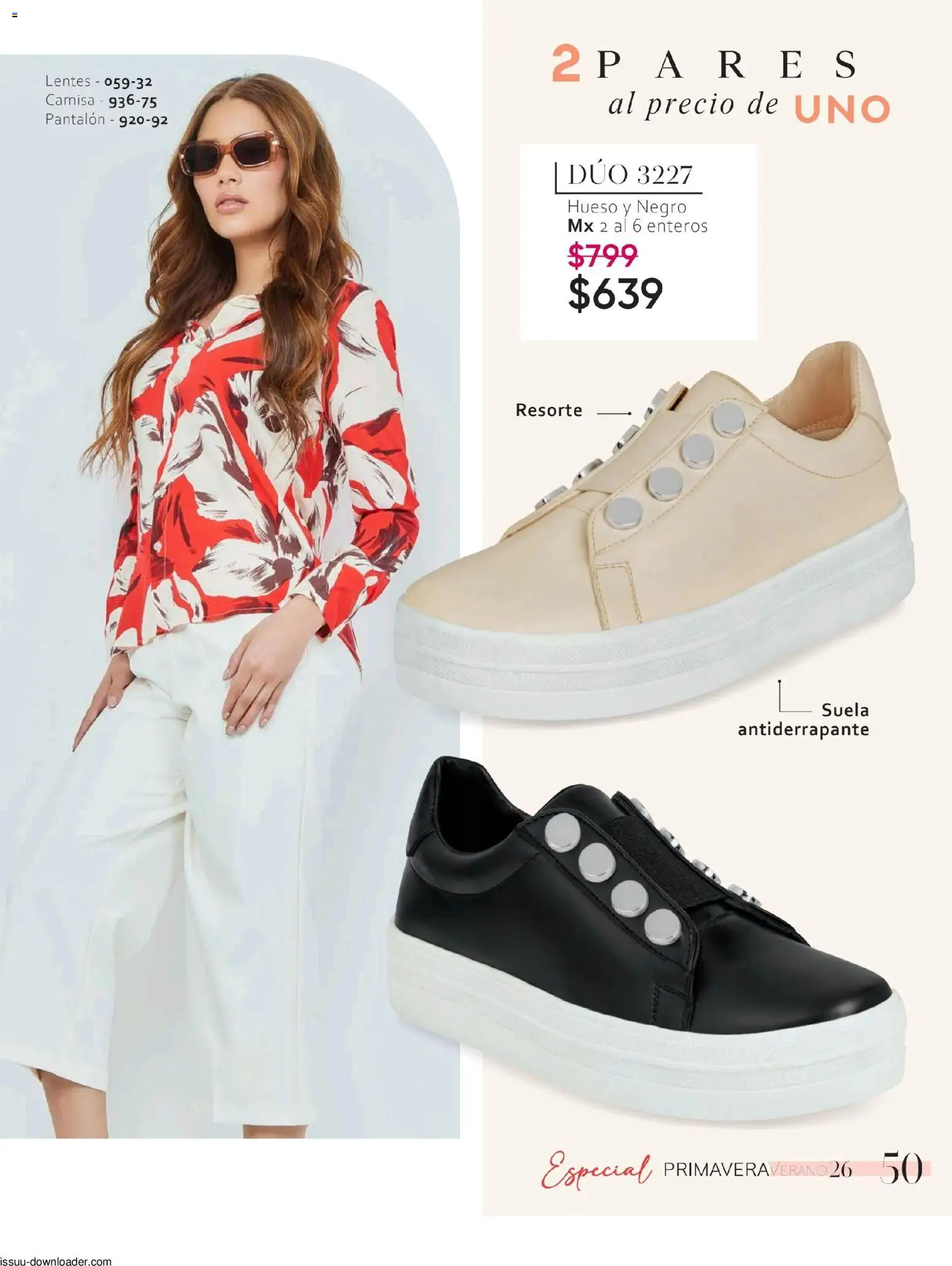 Nuevas ofertas de Cklass válidas en toda la República Mexicana desde el 26/01/2026. ¡Encuentra las mejores ofertas en Cklass catálogo Especial Calzado! | Página: 51 | Productos: Lentes, Camisa