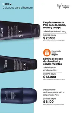 Vista previa Catálogo Natura Ciclo 7 válido desde el 06.05.2026 | Página: 100 | Productos: Jabón líquido, Jabón, Desodorante, Antitranspirante