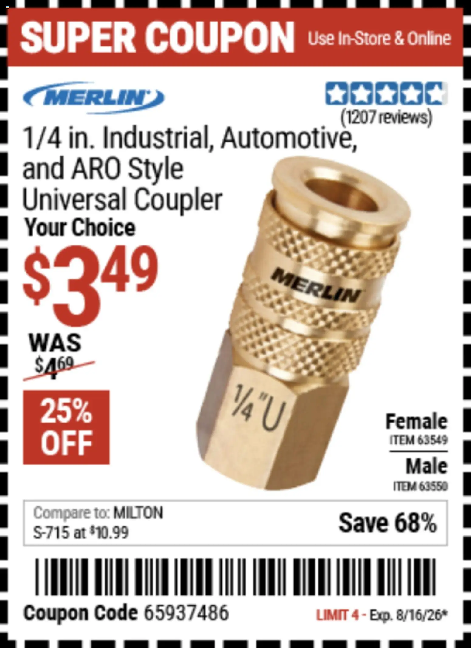 Harbor Freight Weekly Ad - valid from 08/03/2026 | Page: 23