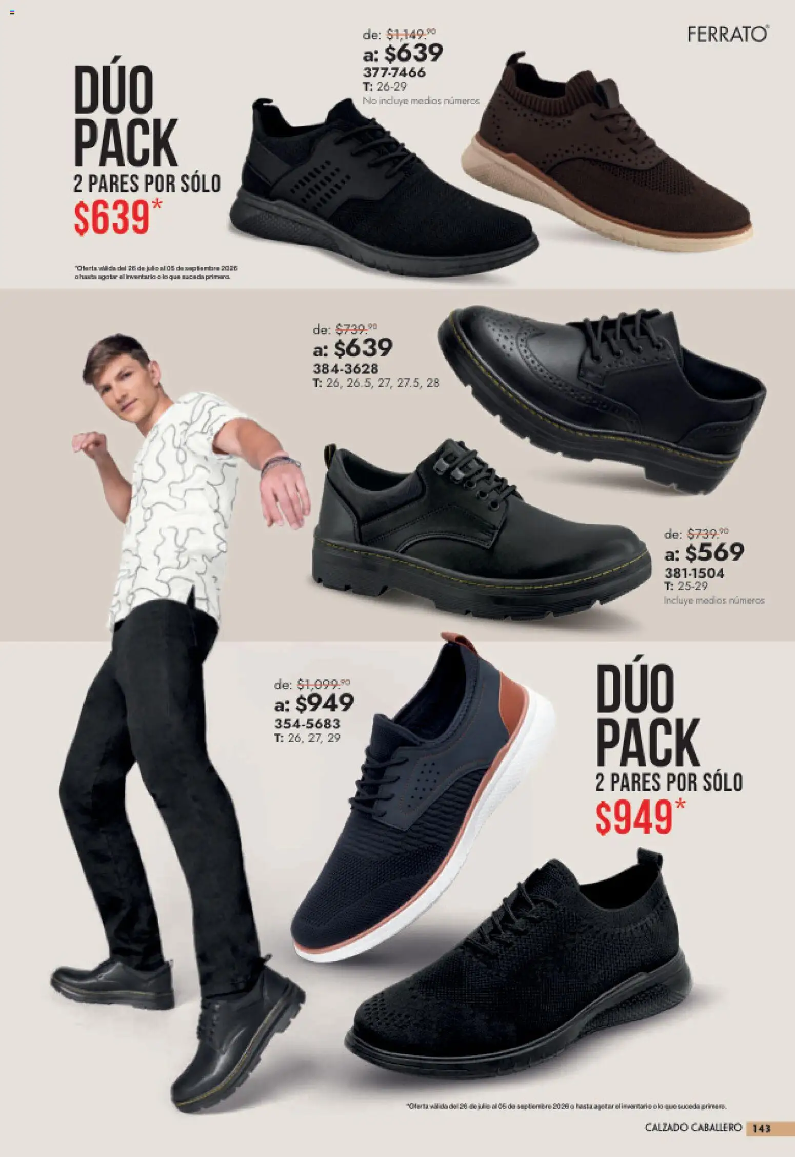 Nuevas ofertas de Andrea válidas en toda la República Mexicana desde el 26/07/2026. ¡Encuentra las mejores ofertas en Andrea catálogo Outlet! | Página: 143