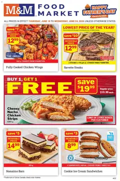 Preview of M&M Food Market weekly flyer / circulaire from shop M&M Food Market valid from 18.06.2026
