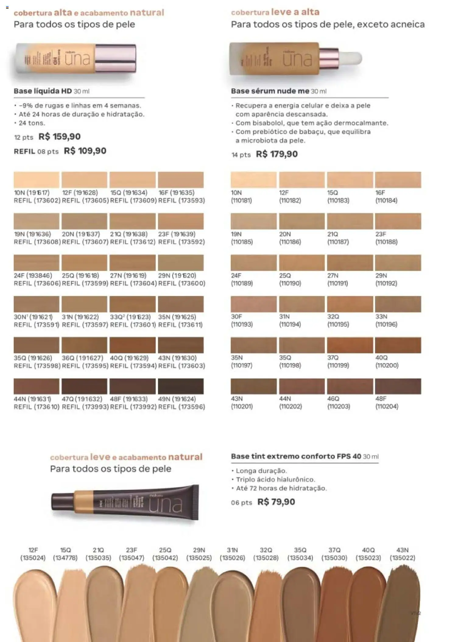Natura Folheto - válido de 12/10/2026 | Página: 106 | Produtos: Celular, Base, Sérum