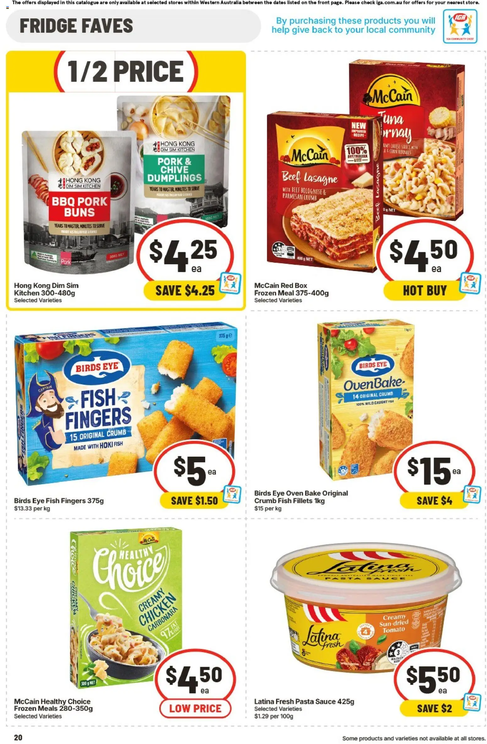 IGA catalogue - valid from 17.06.2026 | Page: 20 | Products: Box, Chicken, Fish, Tuna