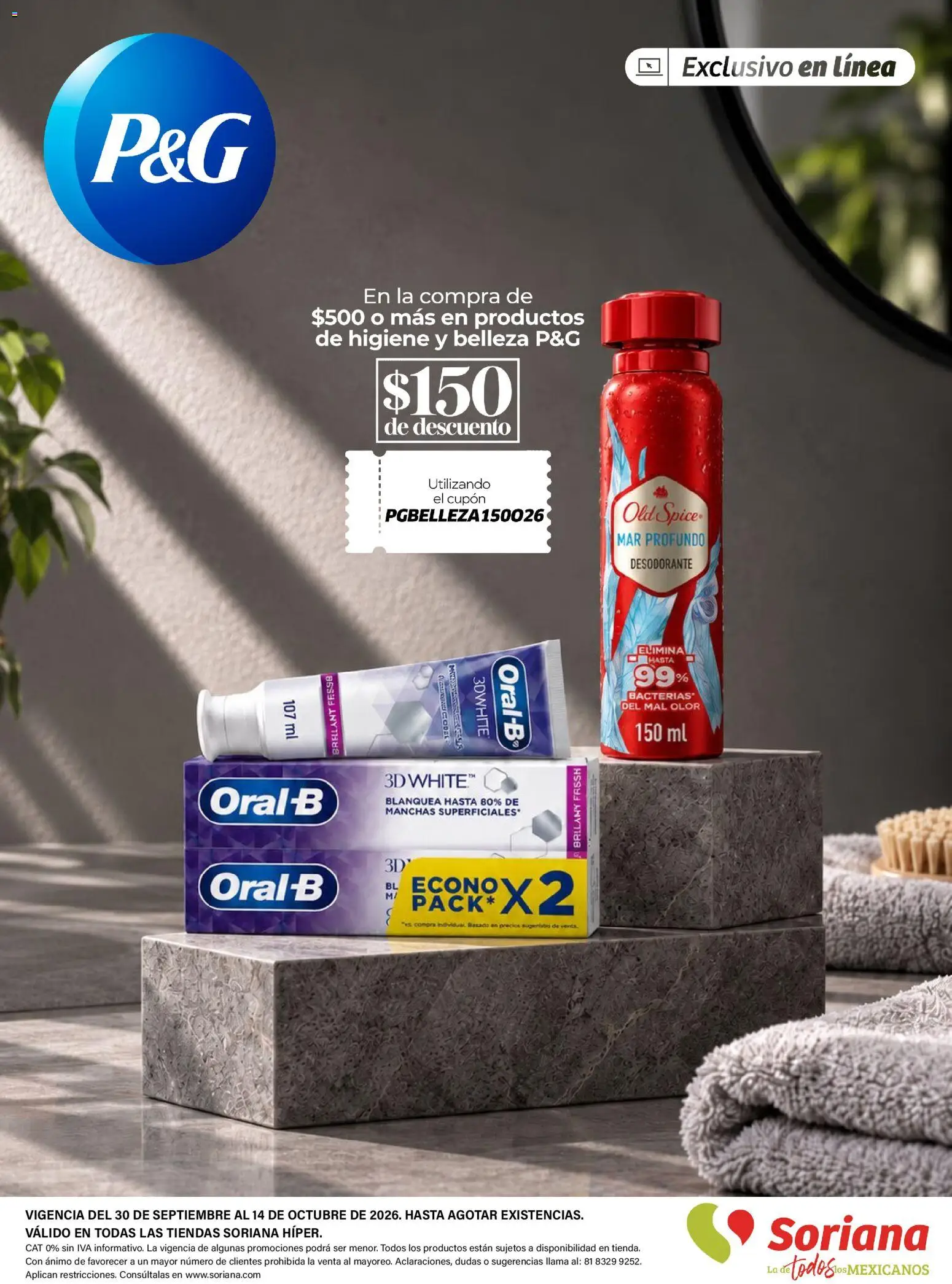Nuevas ofertas de Soriana válidas en toda la República Mexicana desde el 30/09/2026. ¡Encuentra las mejores ofertas en Soriana Híper - Modo #Glowing! | Página: 38 | Productos: Desodorante