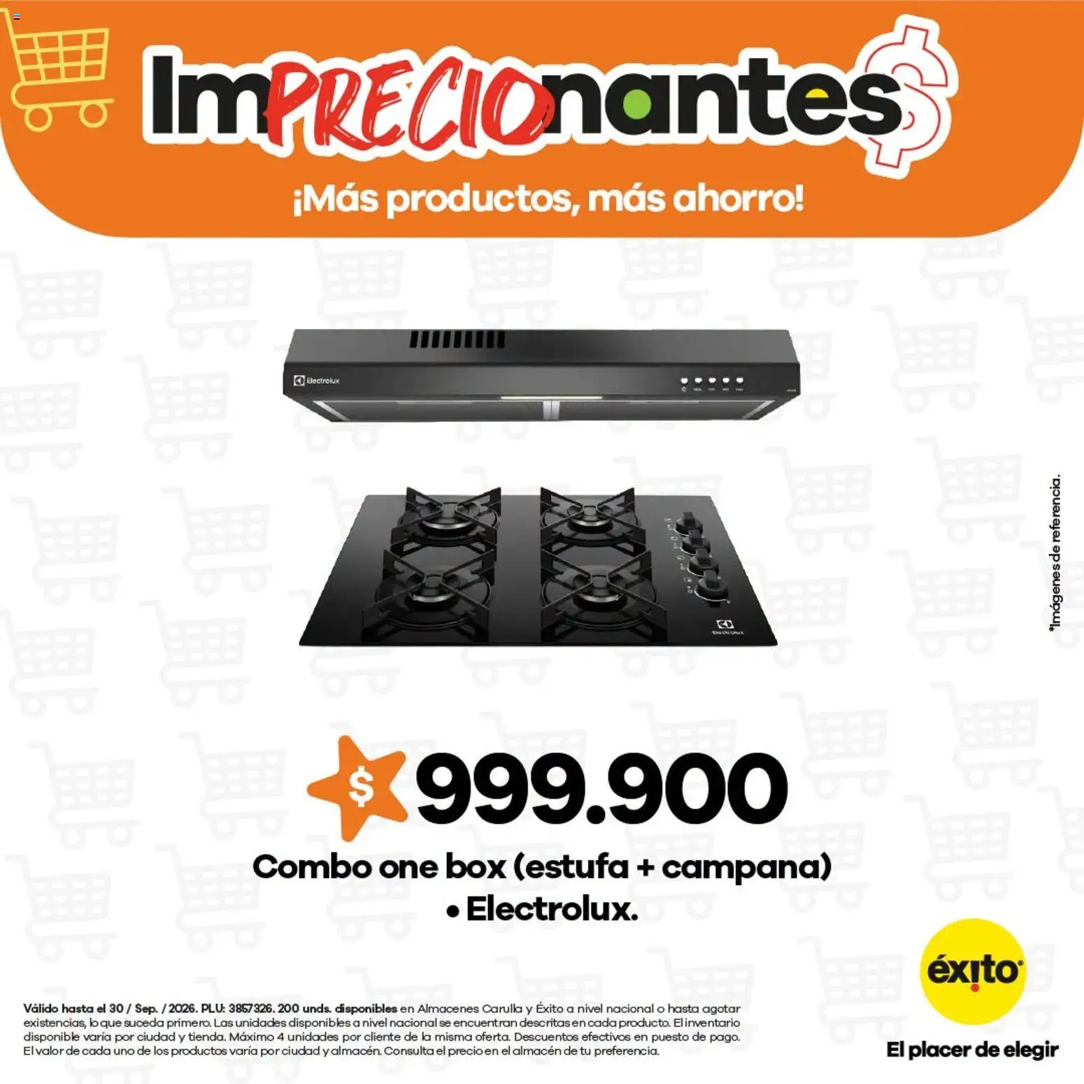 Éxito revista - valida desde el 16/08/2026 | Página: 2 | Productos: Estufa