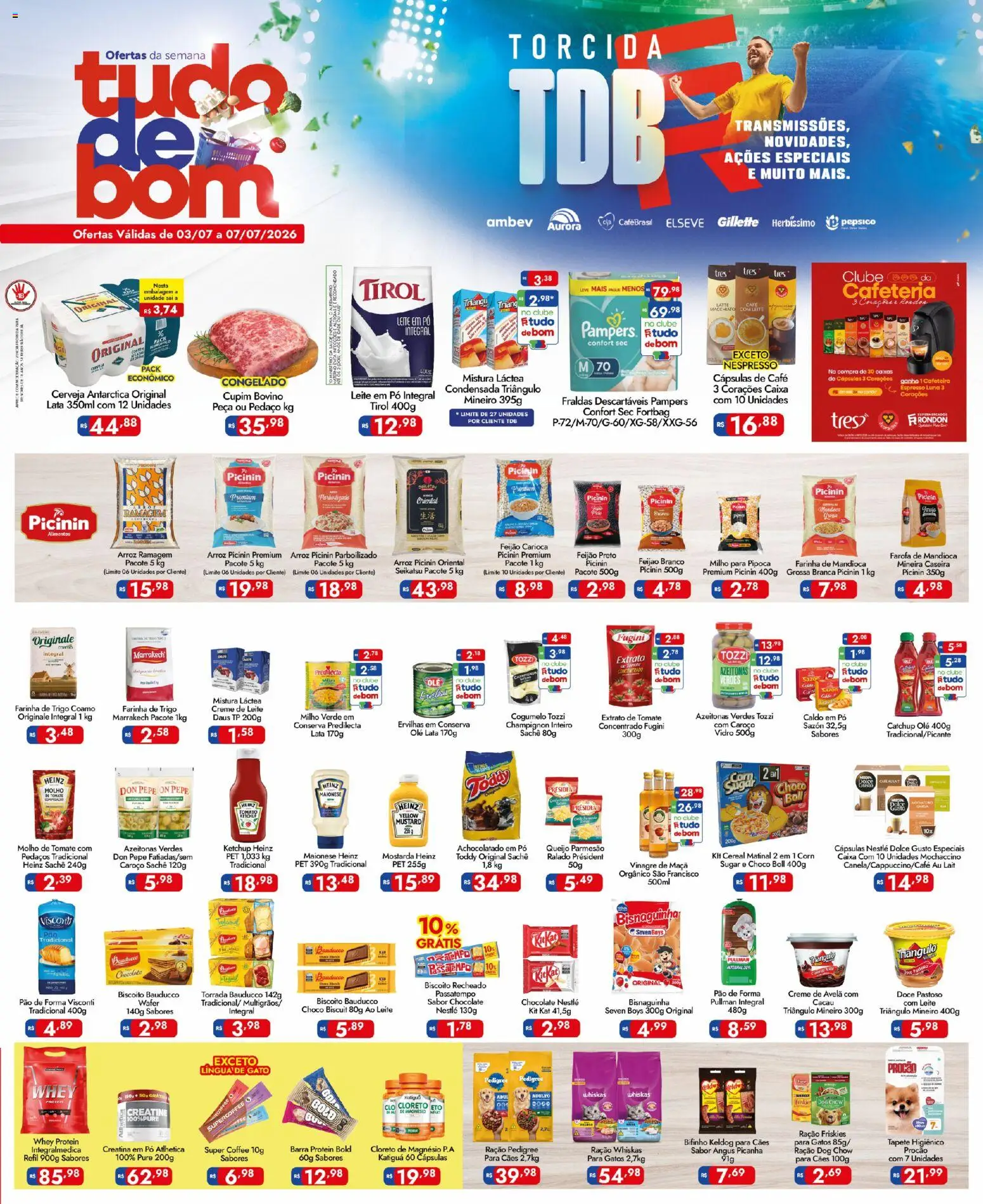 Supermercados Rondon Folheto - válido de 03/07/2026 | Página: 1