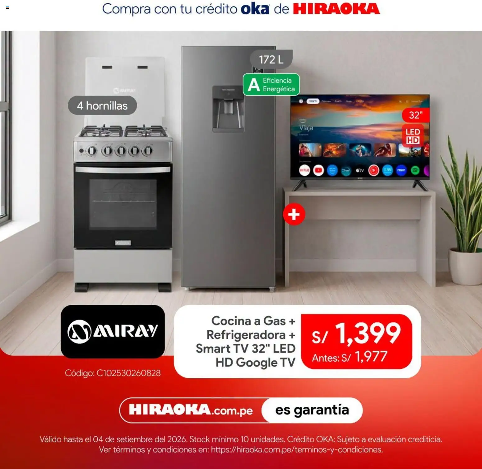 Catálogo Hiraoka válido desde 01/09/2026 | Página: 2 | Productos: Cocina
