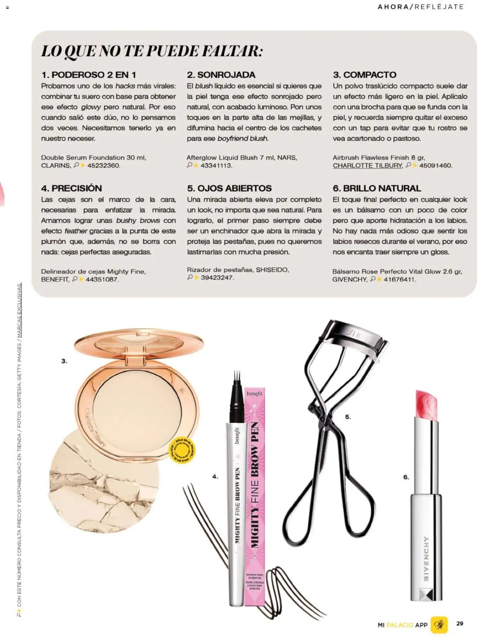 Nuevas ofertas de Palacio De Hierro válidas en toda la República Mexicana desde el 01/08/2026. ¡Encuentra las mejores ofertas en Palacio De Hierro catálogo! | Página: 32 | Productos: Serum, Brillo, Funda, Polvo