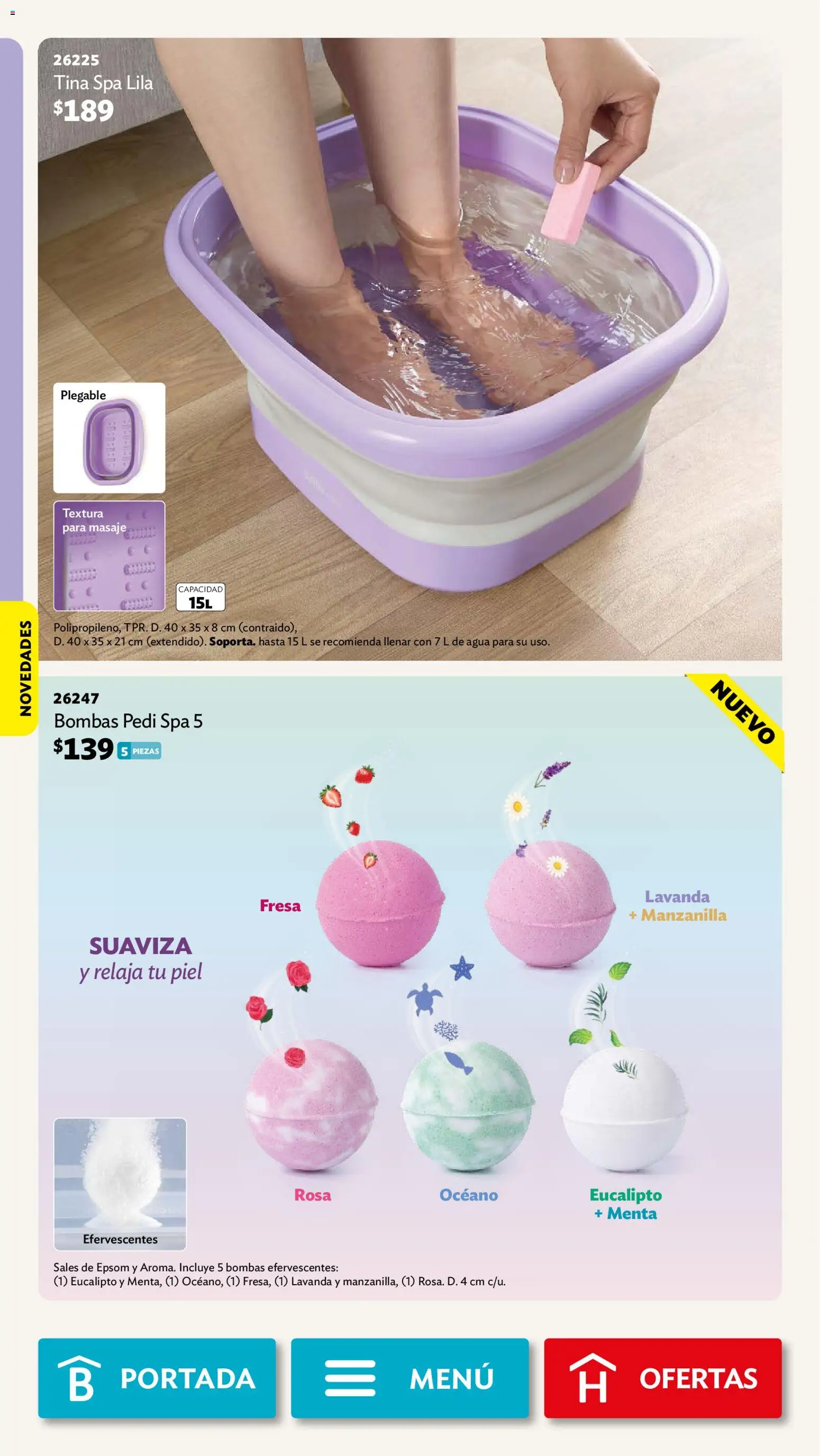 Nuevas ofertas de Betterware válidas en toda la República Mexicana desde el 03/08/2026. ¡Encuentra las mejores ofertas en Betterware campaña 8 2026! | Página: 54 | Productos: Fresa, Agua, Sales
