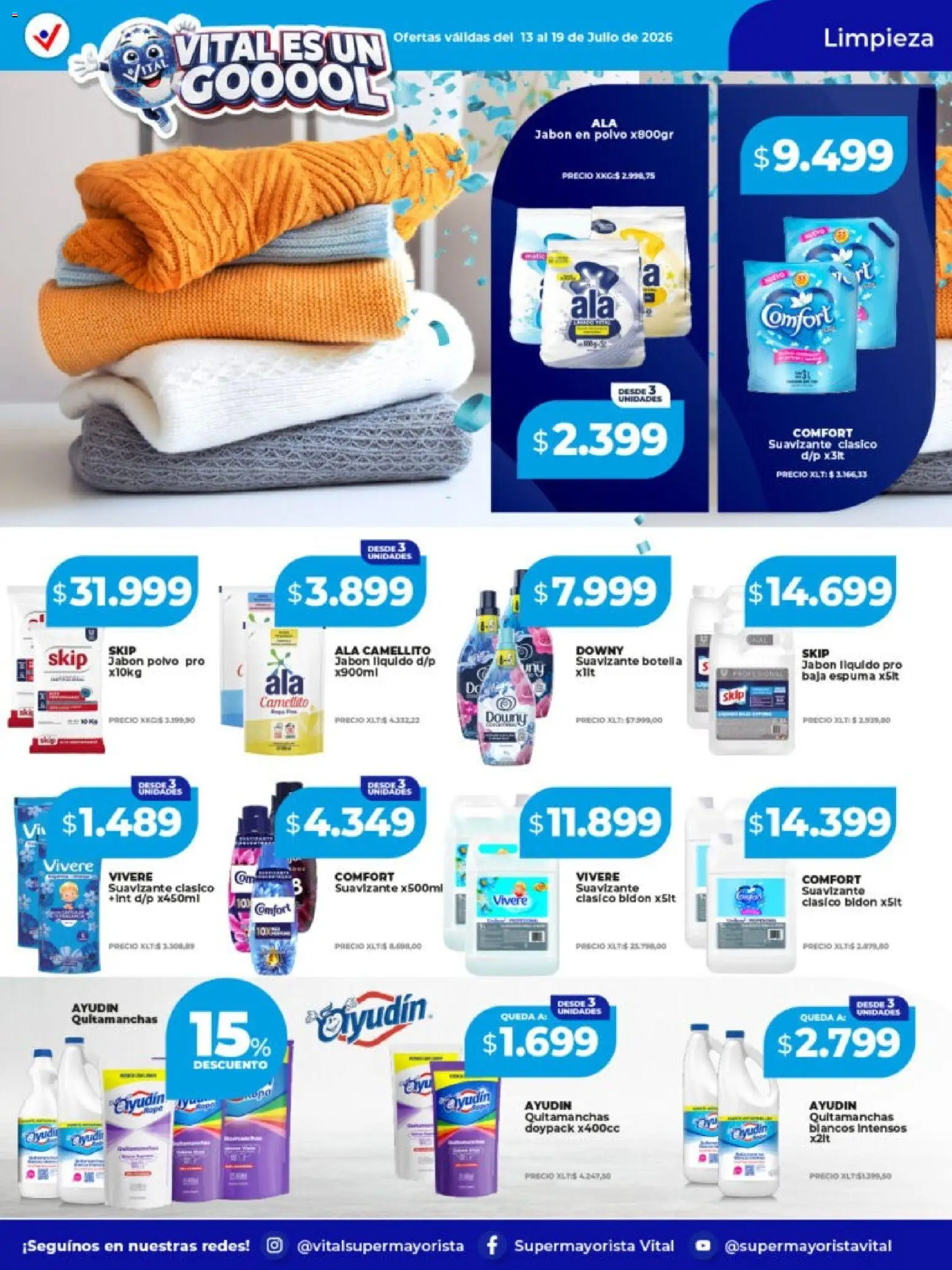 Vital - Ofertas │ válido desde el 13/07/2026 | Página: 9