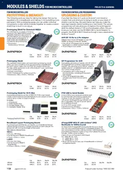 Preview of Jaycar Engineering & Scientific Catalogue 2025/2026  - valid from 09.07.2025 | Page: 158