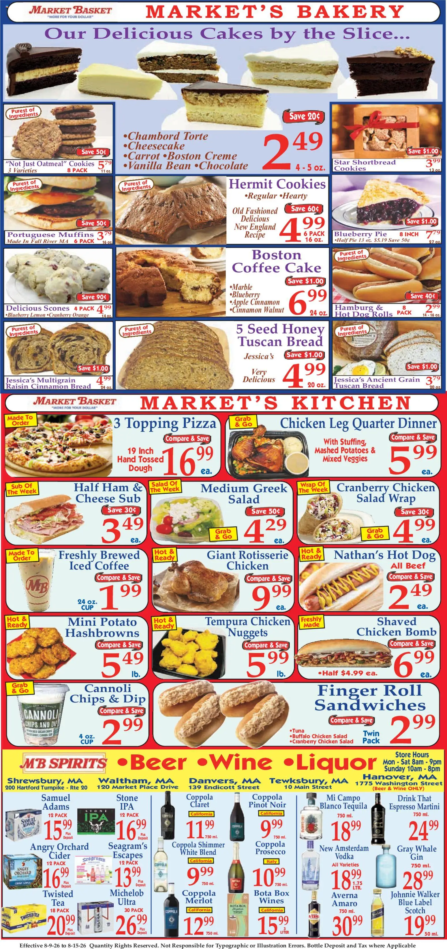Market Basket Ad - valid from 08/09/2026 | Page: 8