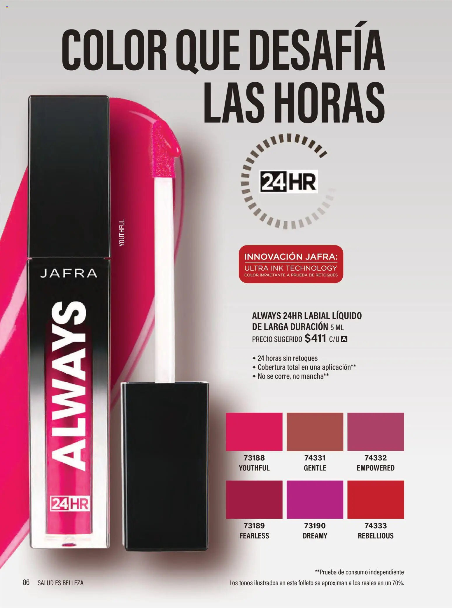 Nuevas ofertas de JAFRA válidas en toda la República Mexicana desde el 01.02.2026. ¡Encuentra las mejores ofertas en JAFRA catálogo Organizador de Ventas! | Página: 84