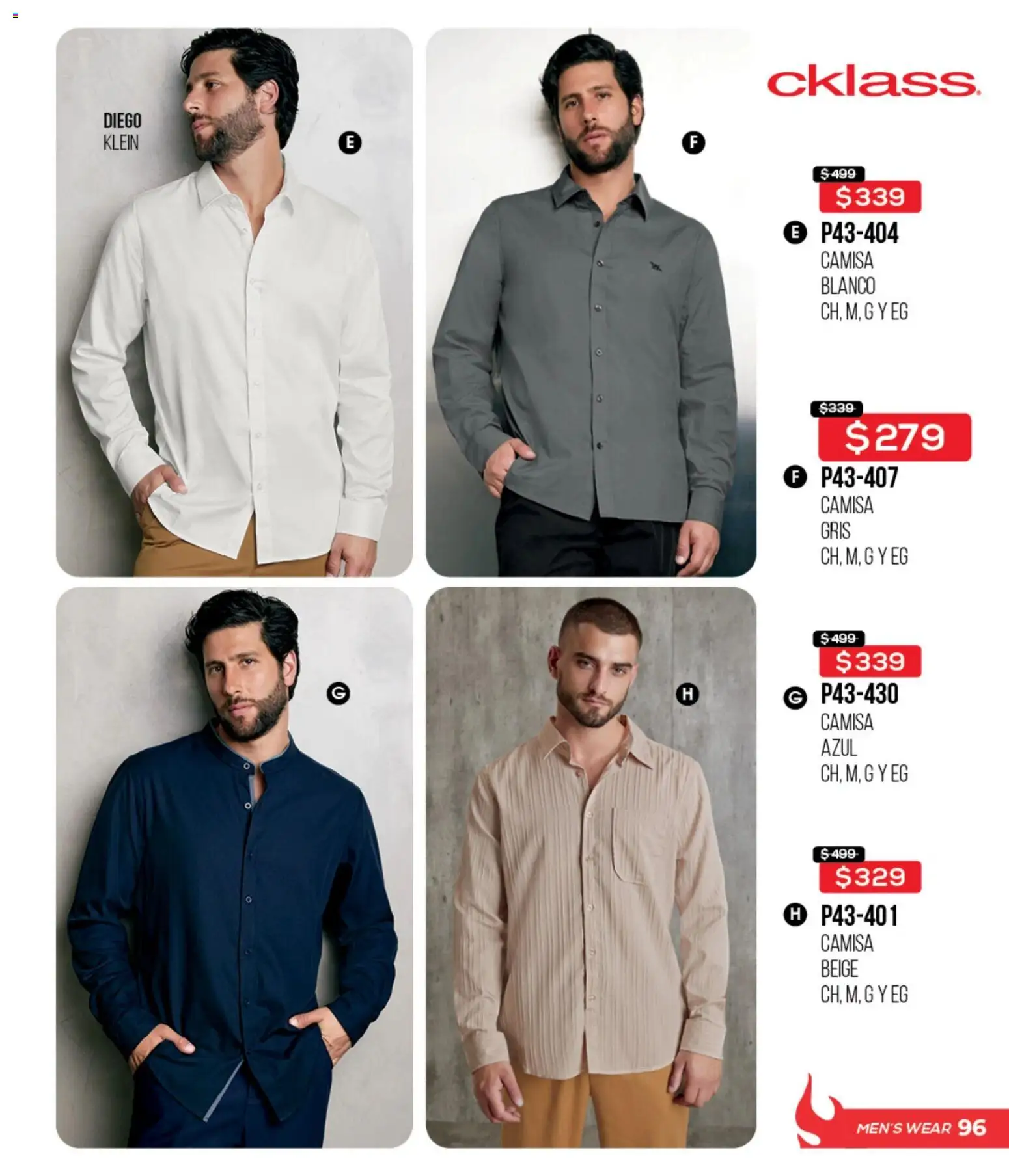 Nuevas ofertas de Cklass válidas en toda la República Mexicana desde el 15.05.2026. ¡Encuentra las mejores ofertas en Cklass Hot Sale! | Página: 286 | Productos: Camisa