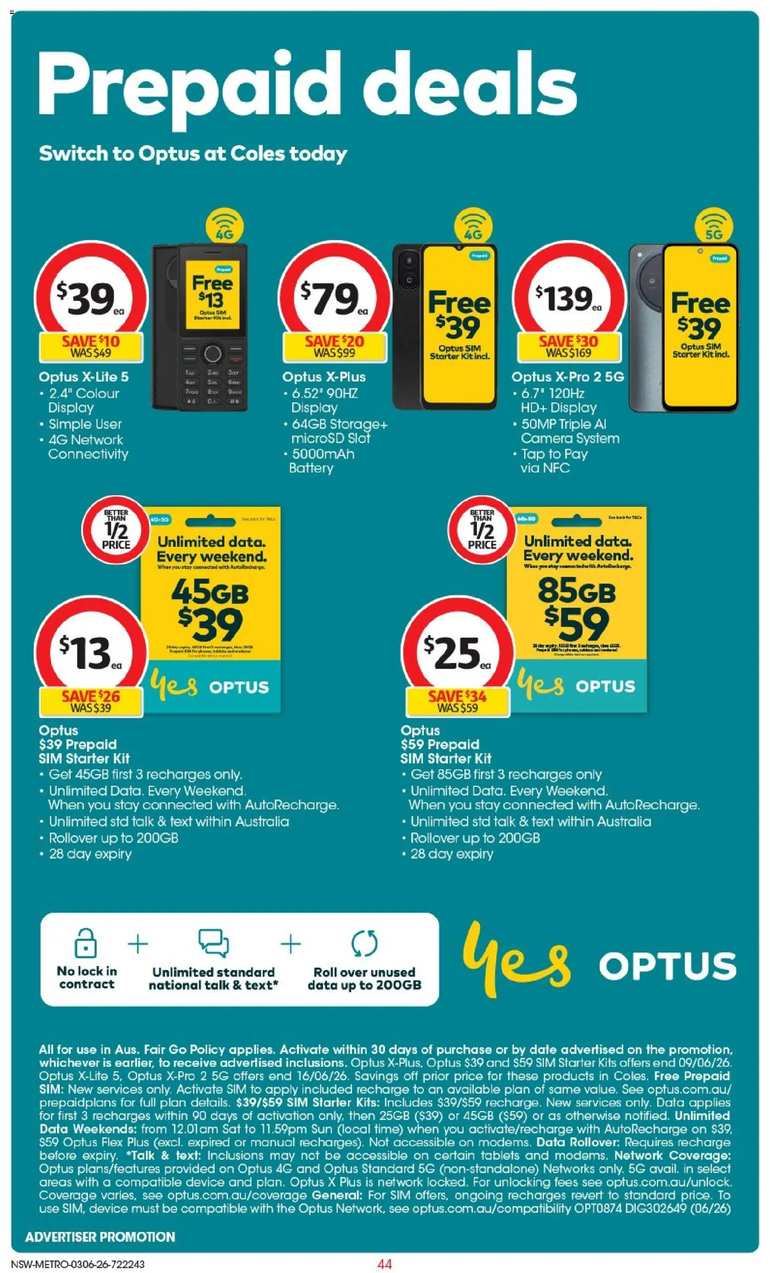 Coles catalogue - valid from 03.06.2026 | Page: 44
