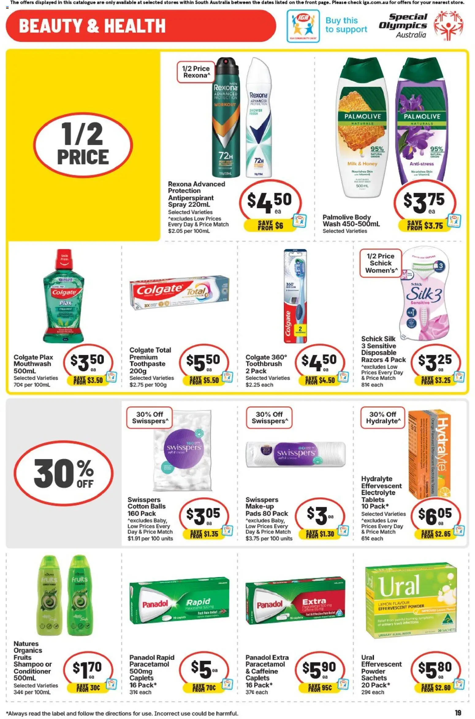 IGA catalogue - valid from 06.05.2026 | Page: 16 | Products: Milk, Fruits, Lemon, Tablets