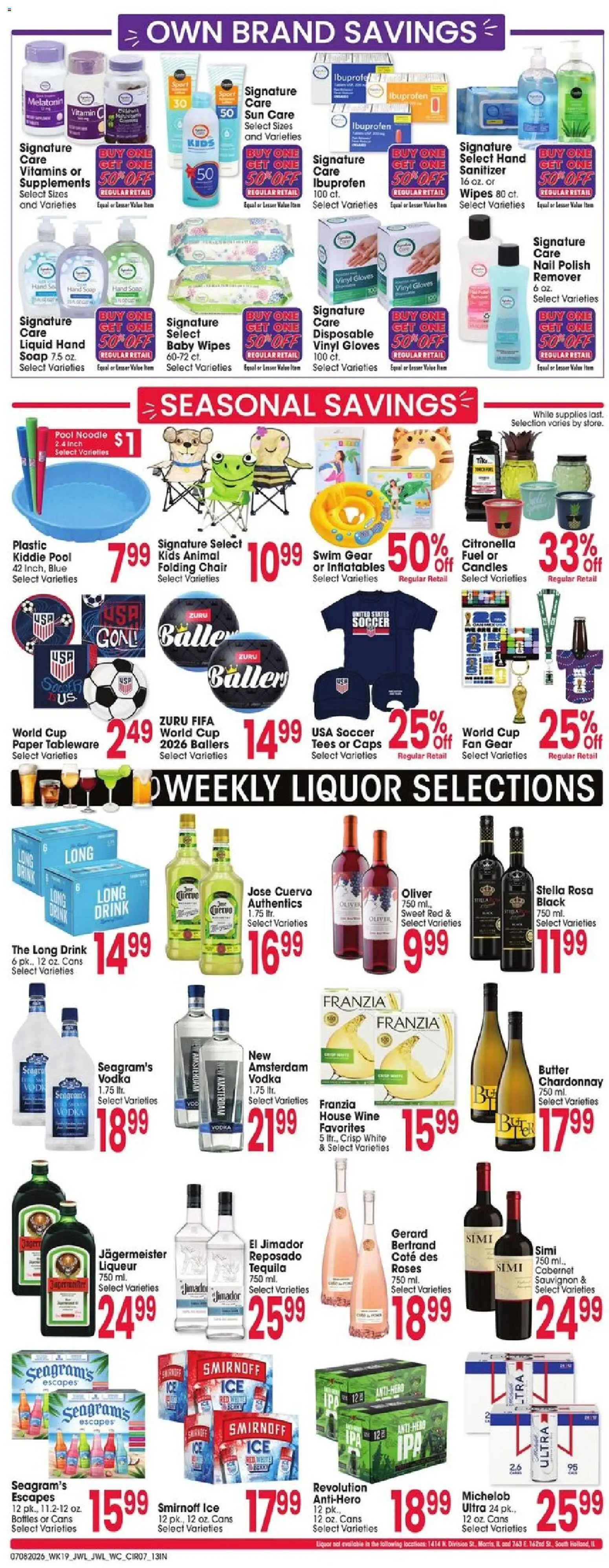 Jewel Osco Weekly Ad - valid from 07/08/2026 | Page: 7