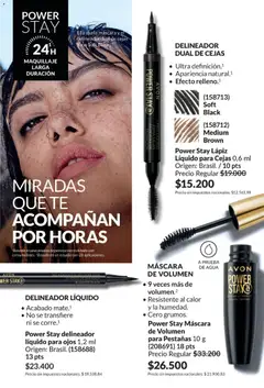 Vista previa Avon -  Campaña 6/2026 válido desde el 01.06.2026 | Página: 18 | Productos: Maquillaje, Delineador, Agua, Té