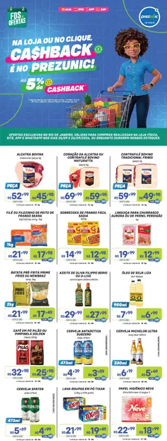 Prezunic ofertas - Pré-Visualização do folheto da loja Prezunic, válido de 25/09/2026