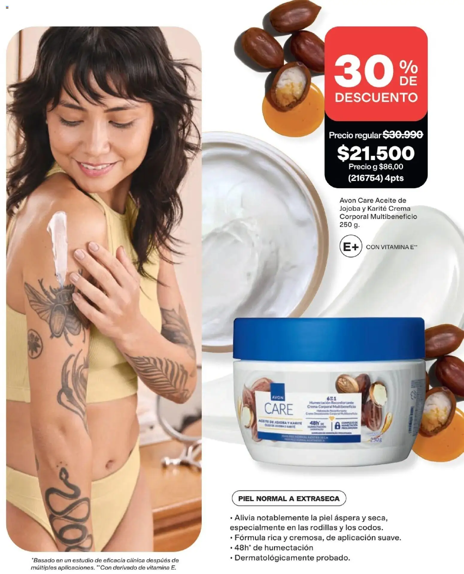 Avon revista - valida desde el 15/07/2026 | Página: 138 | Productos: Crema, Aceite