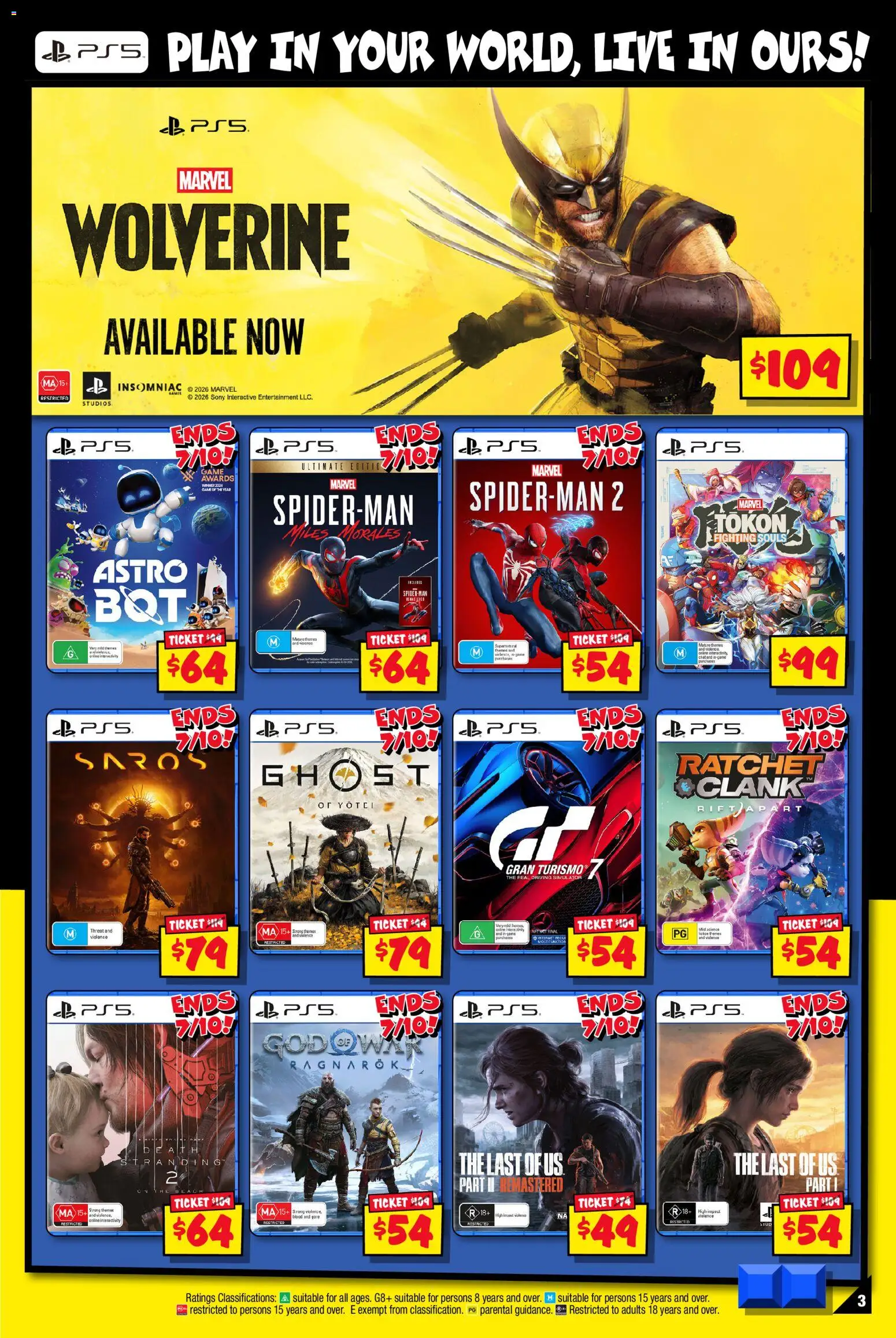 JB Hi-Fi catalogue - valid from 24/09/2026 | Page: 3 | Products: Game
