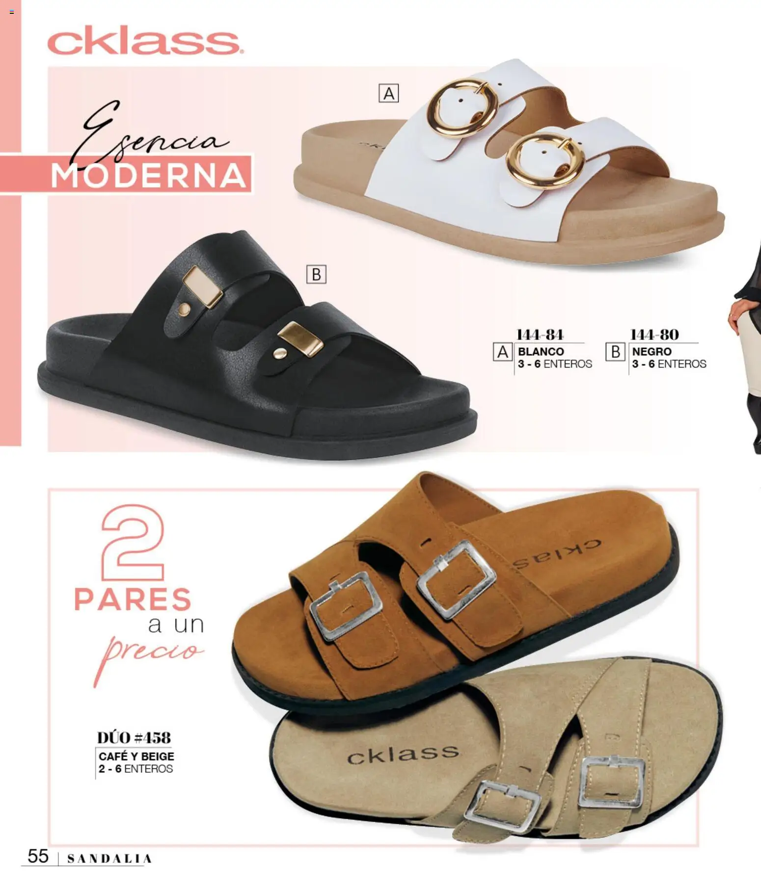 Nuevas ofertas de Cklass válidas en toda la República Mexicana desde el 08/07/2026. ¡Encuentra las mejores ofertas en Cklass catálogo Sandalias! | Página: 62 | Productos: Café