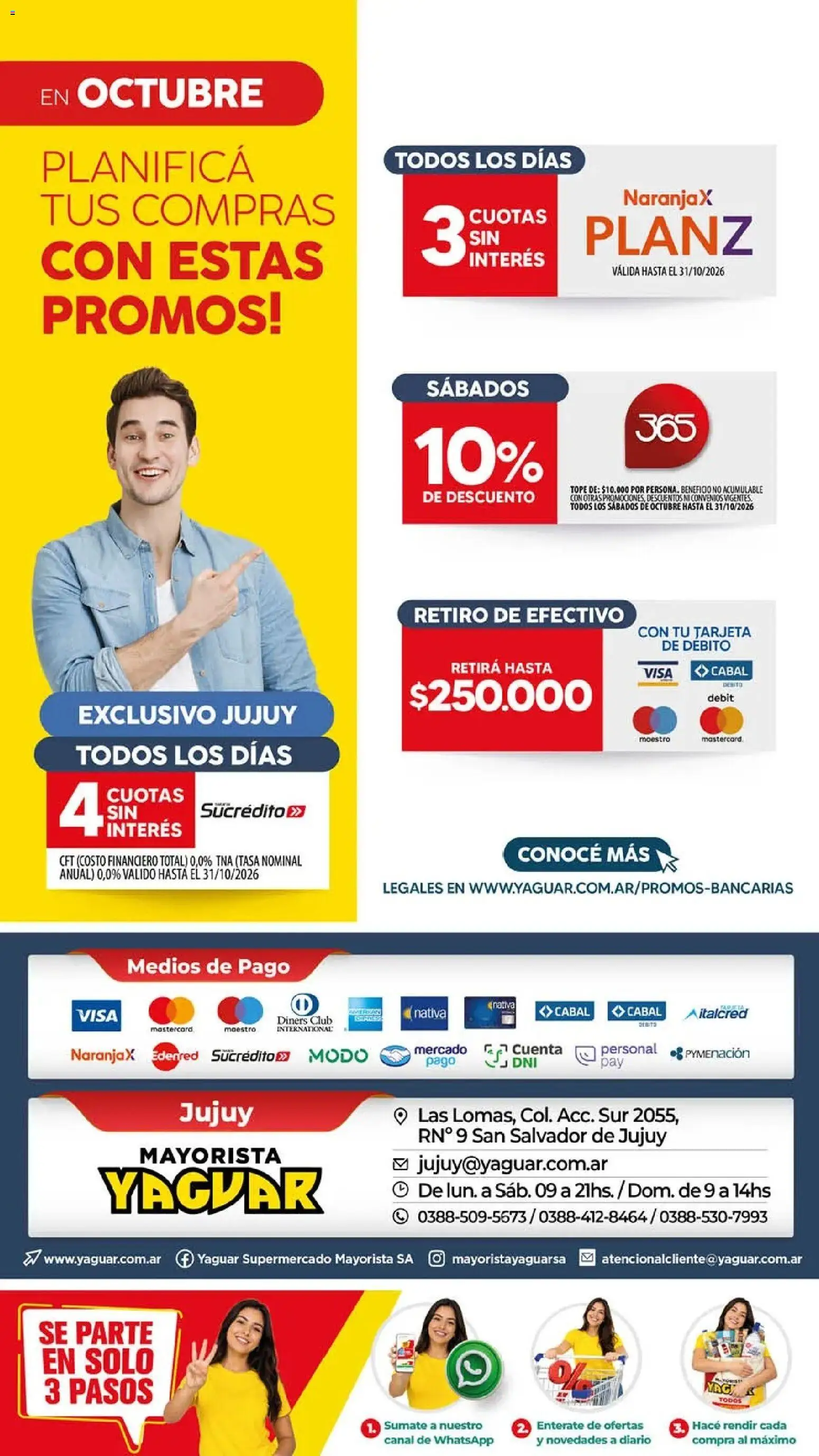 Yaguar - Oferta Semanal Jujuy │ válido desde el 19/10/2026 | Página: 22