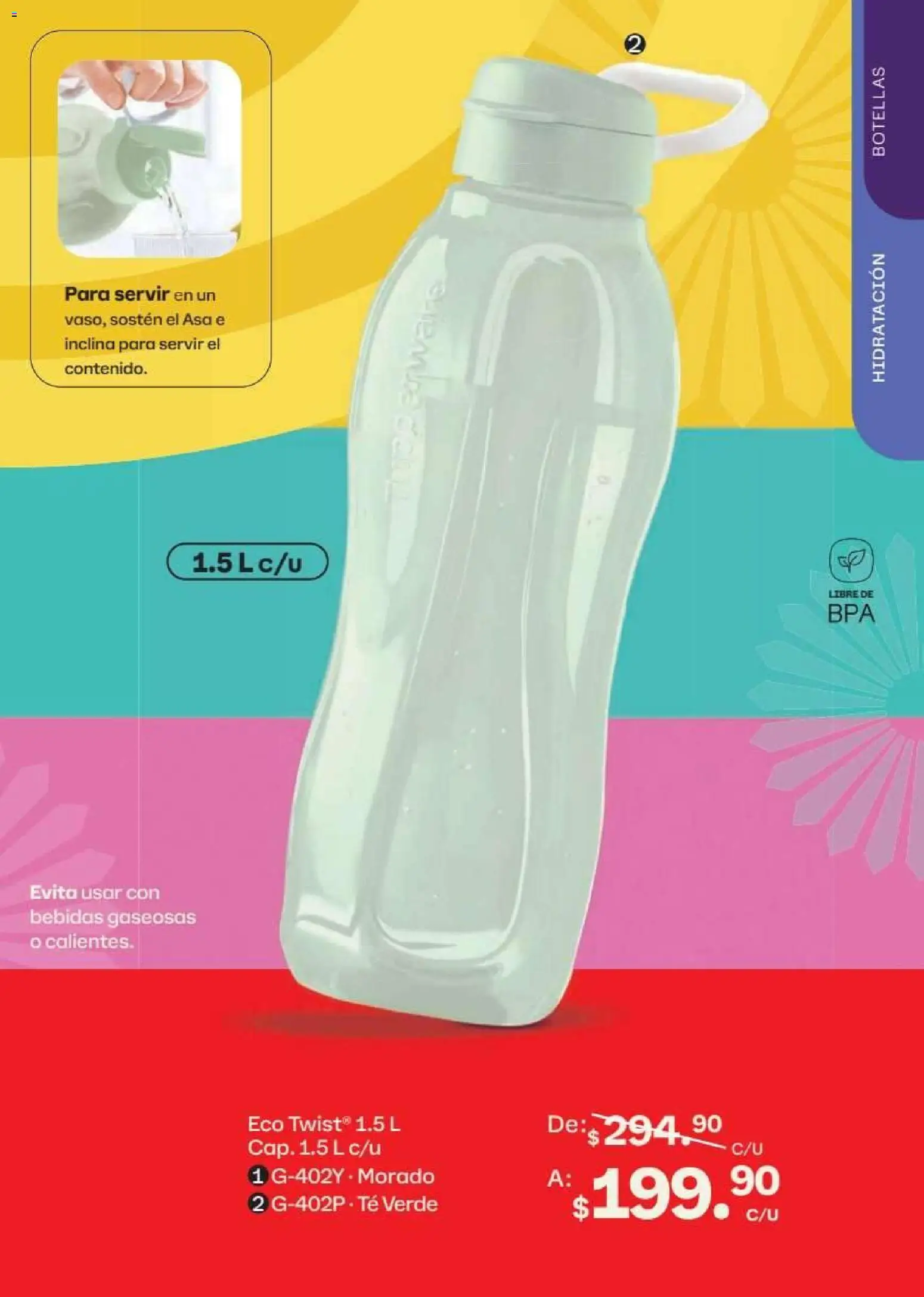 Nuevas ofertas de Tupperware válidas en toda la República Mexicana desde el 15.06.2026. ¡Encuentra las mejores ofertas en Tupperware catálogo! | Página: 73