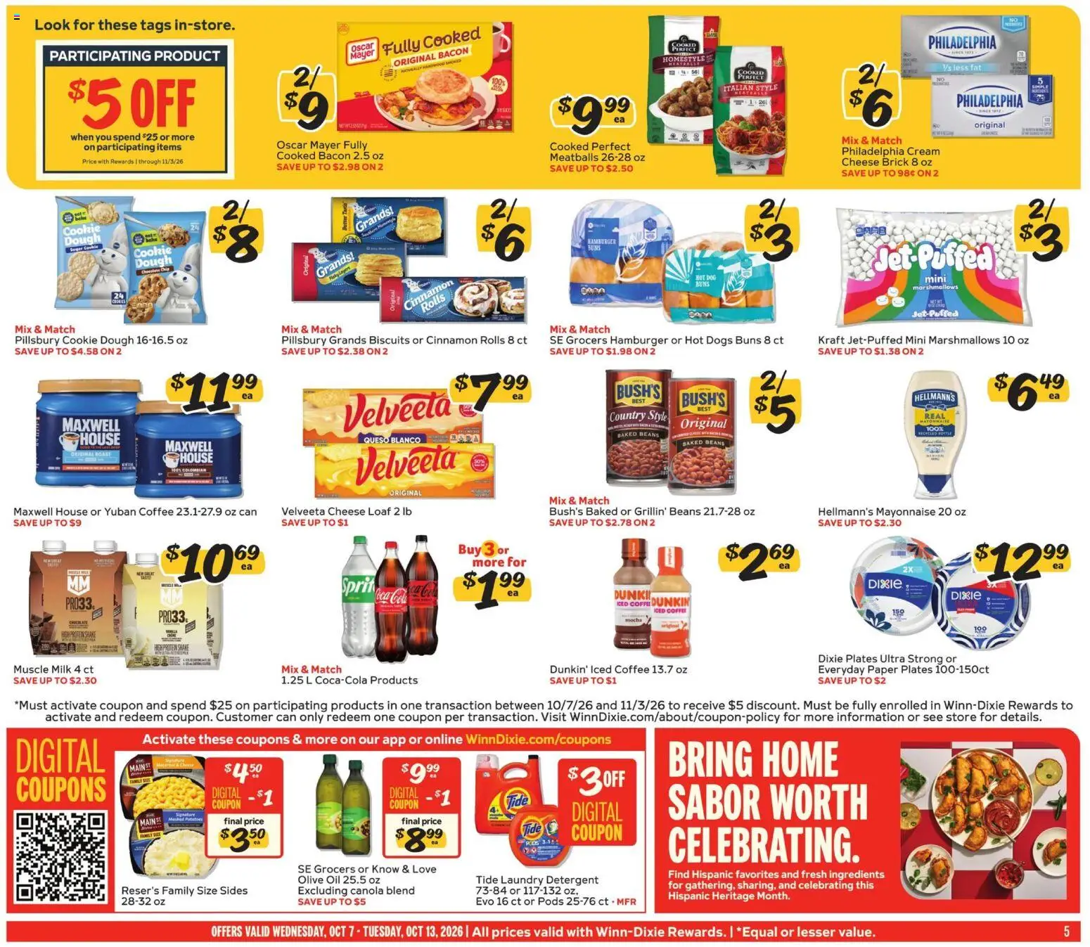 Winn Dixie Weekly Ad - valid from 10/07/2026 | Page: 5