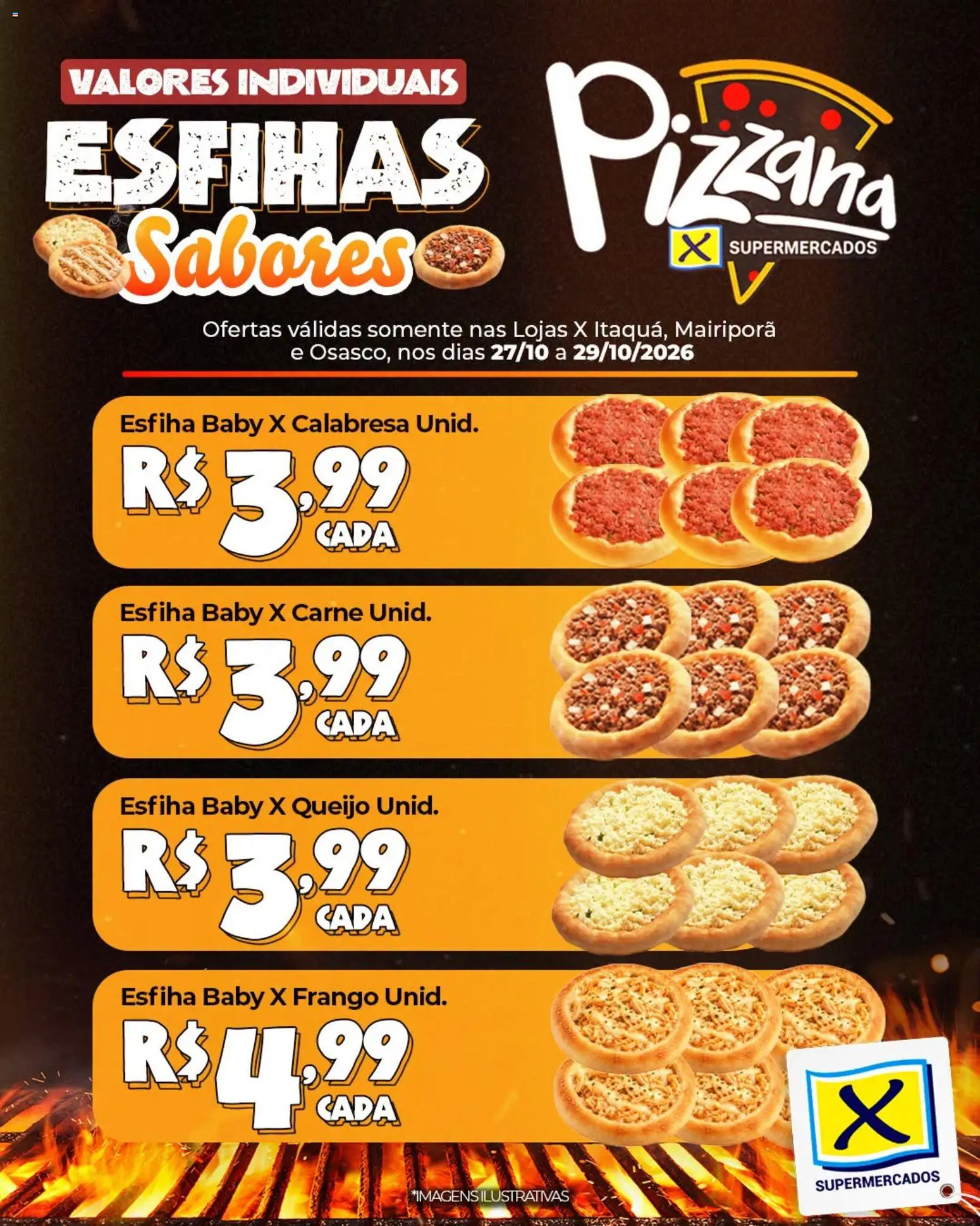 X Supermercados Folheto - válido de 27/10/2026 | Página: 1