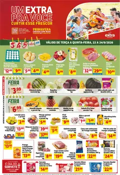 Extra ofertas de Mercado Terça e Quinta - Pré-Visualização do folheto da loja Extra, válido de 22/09/2026