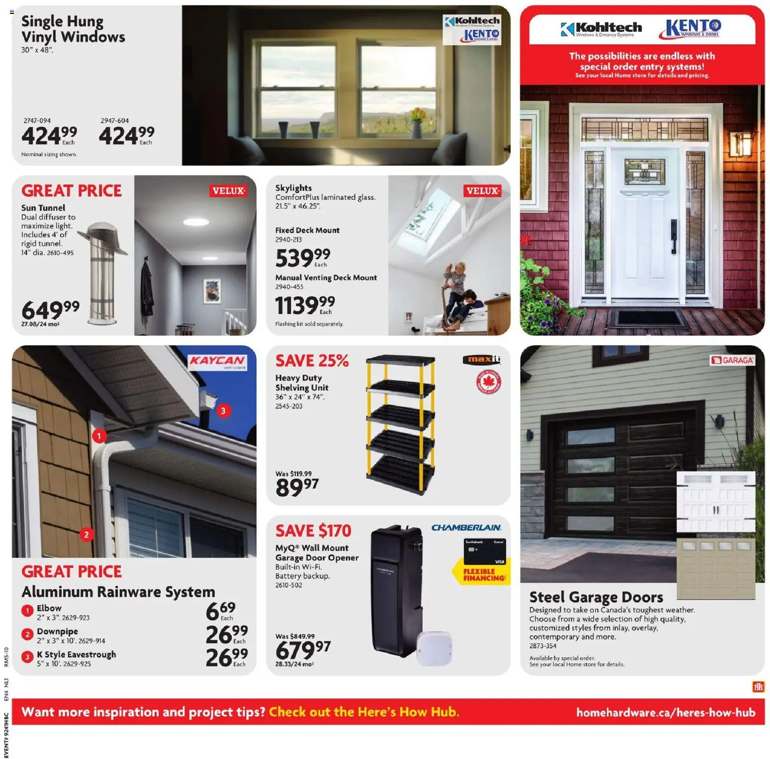Home Hardware flyer valid from Oct 8, 2026 | Page: 16