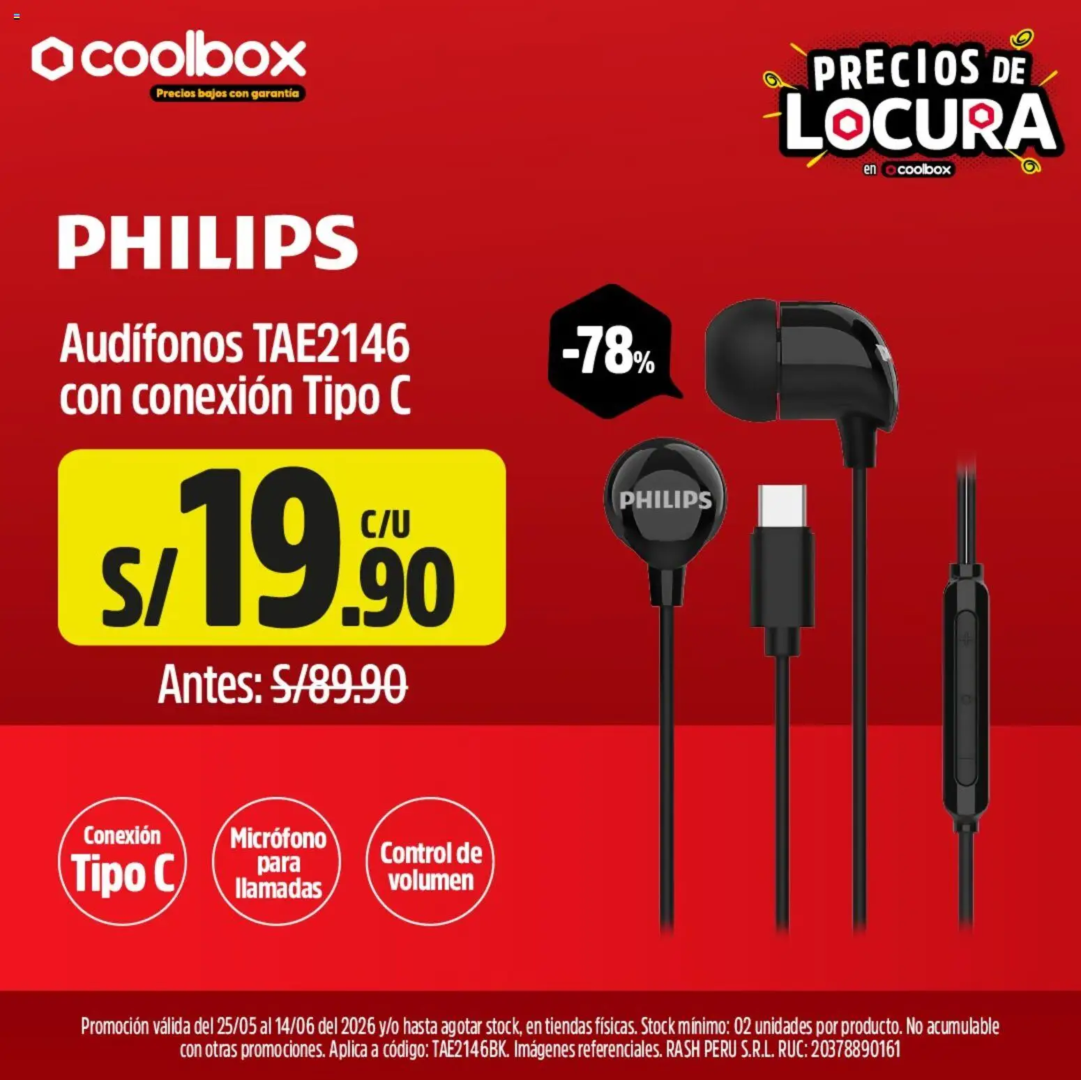 Catálogo Coolbox válido desde 25.05.2026 | Página: 2 | Productos: Audífonos, Micrófono