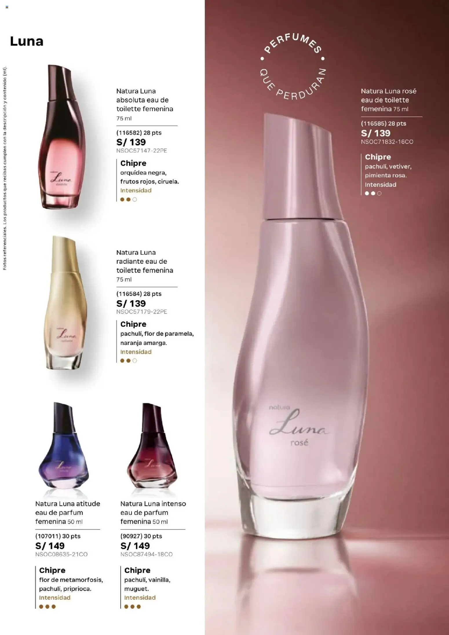 Catálogo Natura válido desde 10.03.2026 | Página: 56 | Productos: EAU de Toilette