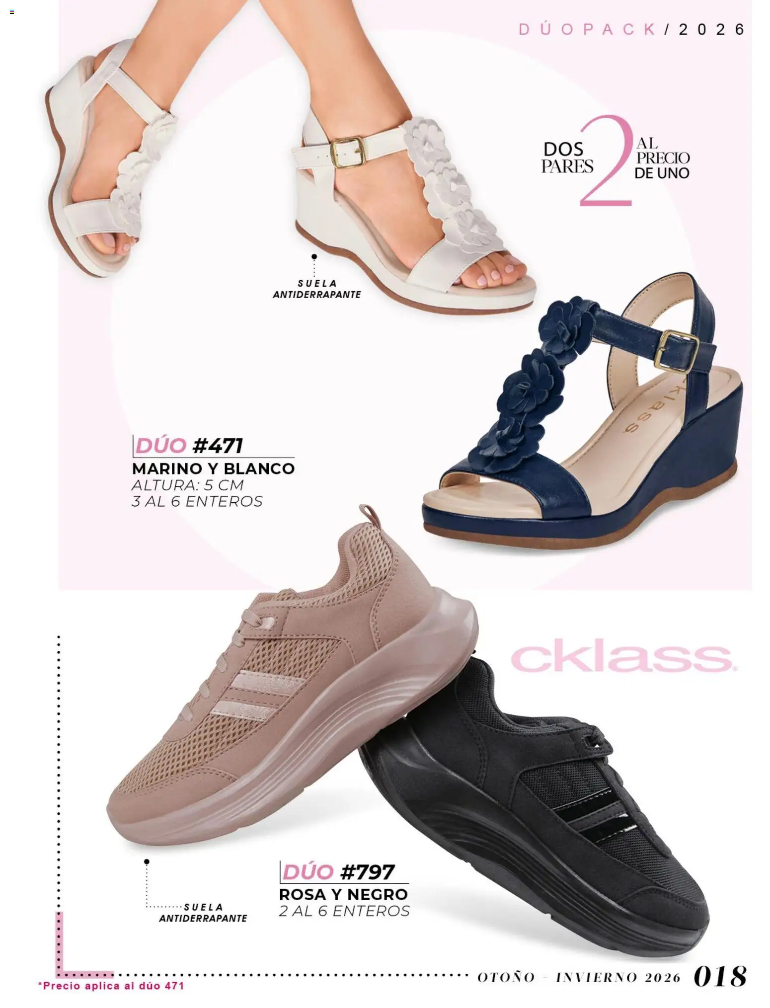 Nuevas ofertas de Cklass válidas en toda la República Mexicana desde el 08/07/2026. ¡Encuentra las mejores ofertas en Cklass catálogo Urban! | Página: 68