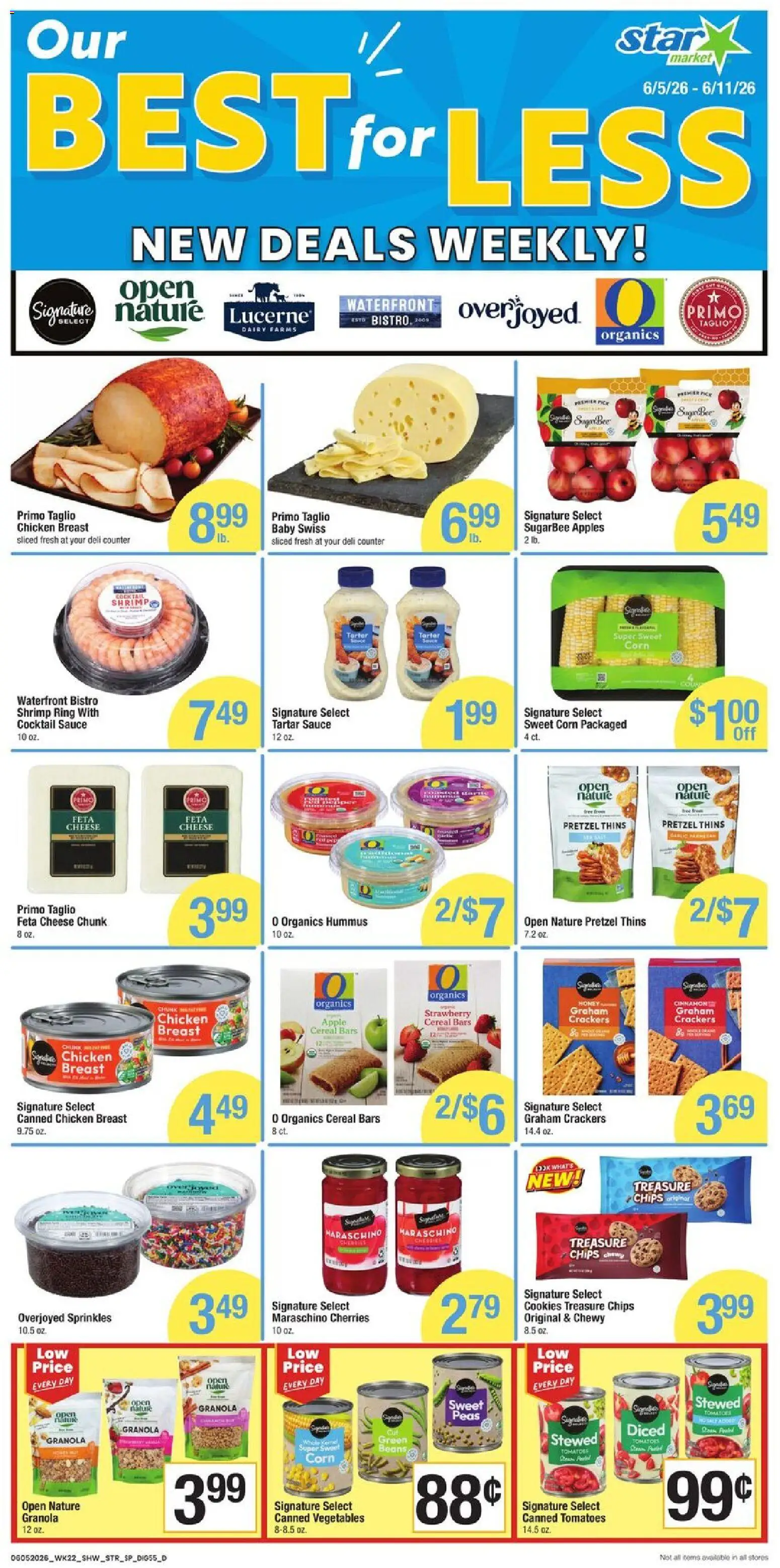Star Market Weekly Ad - valid from 05.06.2026 | Page: 8 | Products: Corn, Cherries, Ring, Cookies