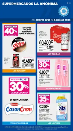 Vista previa La Anonima catálogo válido desde el 21.05.2026