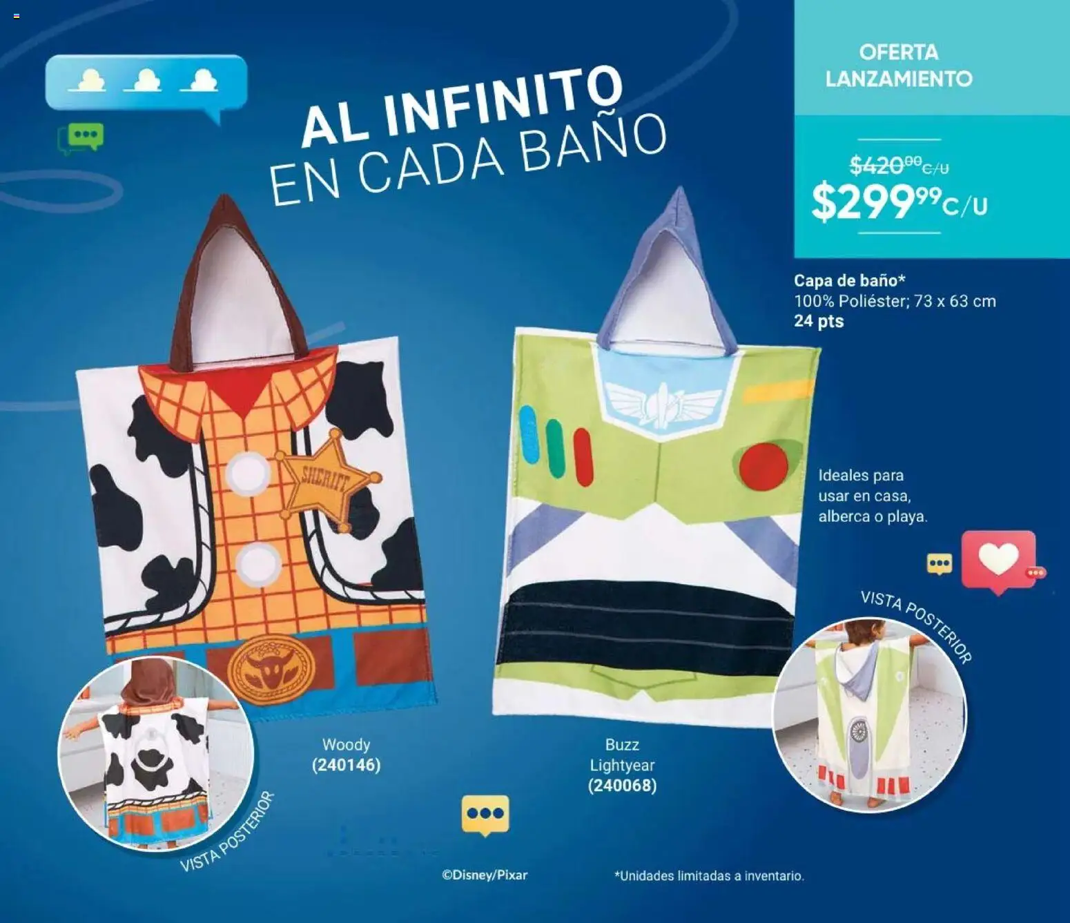 Nuevas ofertas de AVON válidas en toda la República Mexicana desde el 31/07/2026. ¡Encuentra las mejores ofertas en AVON Casa & Estilo 12 2026! | Página: 161 | Productos: Baño